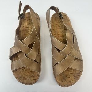 Børn Shona Natural Sabbia Size 7